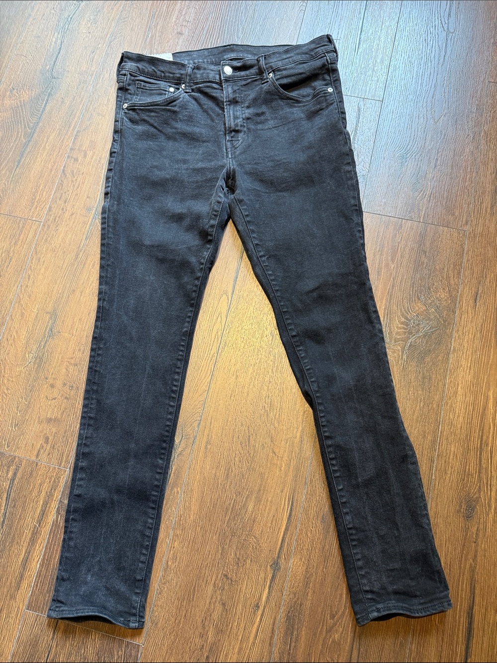 H&M Black Skinny Coupe modulate Jeans 36/32